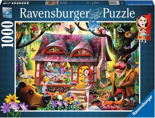 Puzzle Czerwony Kapturek 1000 elementów