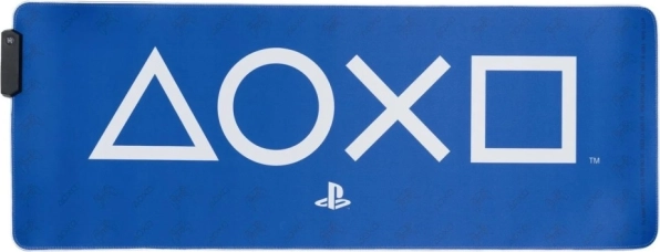Świecąca podkładka gamingowa pod klawiaturę PlayStation