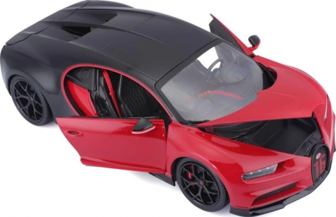 Bburago 1:18 Plus Bugatti Chiron Sport PLUS Czerwony