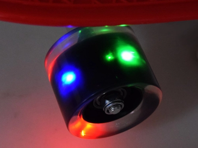 Deskorolka Fiszka z kółkami LED