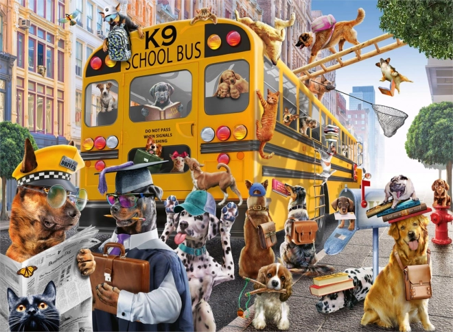 Ravensburger puzzle Szkolni przyjaciele XXL 150 elementów