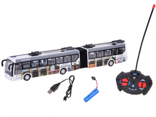 Zdalnie sterowany trolejbus miejski na pilot