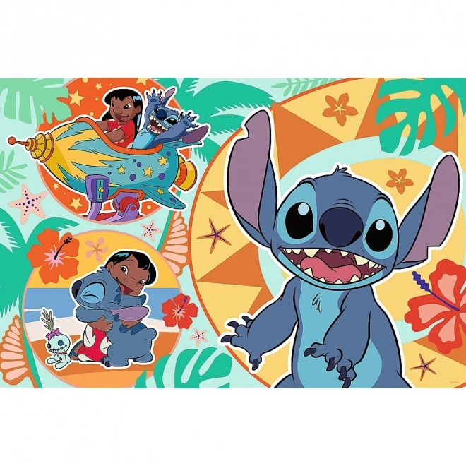 Puzzle Lilo & Stitch dla dzieci, 24 elementy