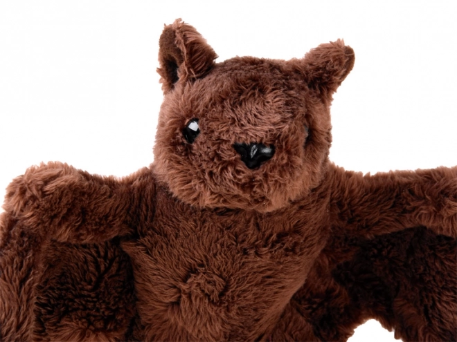 Maskot pluszowy nietoperz brązowy 30 cm 13964