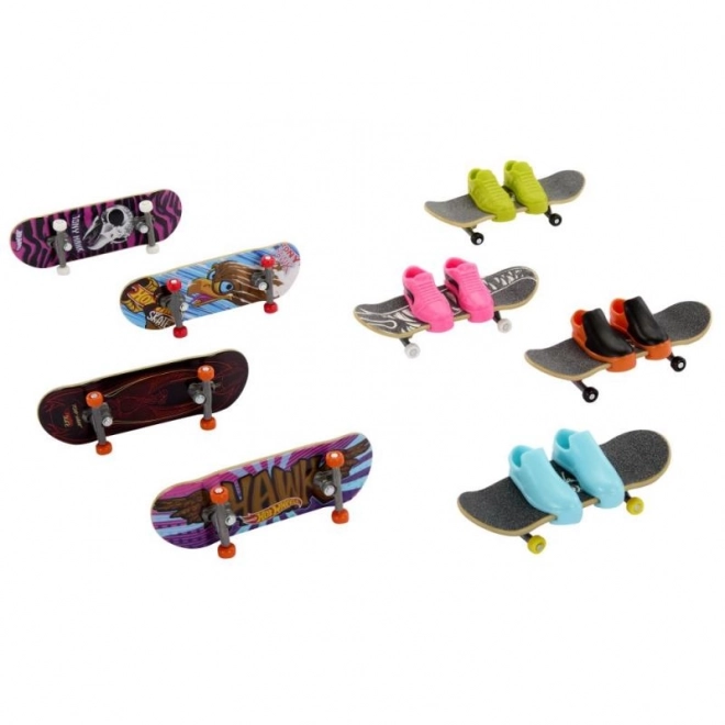 Hot Wheels Fingerboard i Buty 8 szt.