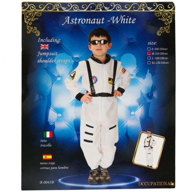 Kostium karnawałowy astronauty rozmiar M