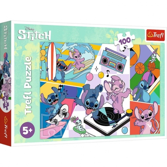 Puzzle 100 elementów Lilo i Stitch Disney Trefl