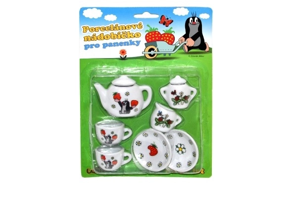 Zestaw porcelanowy do herbaty - Krecik