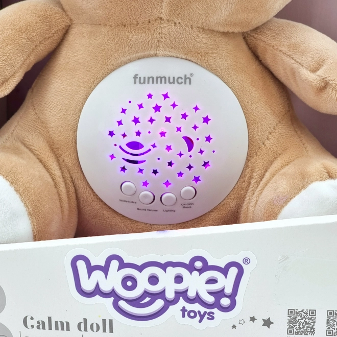 Woopie Baby uspokajający pluszak z projektorem miś 2w1