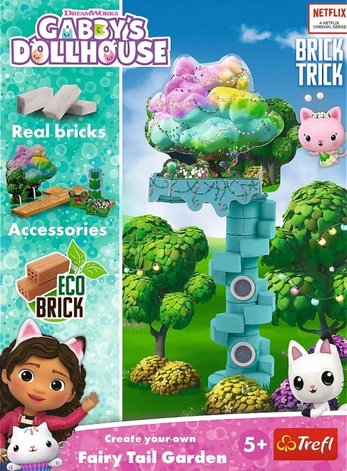 TREFL BRICK TRICK Domek Gabrysi: Magiczny ogród S 34 elementów