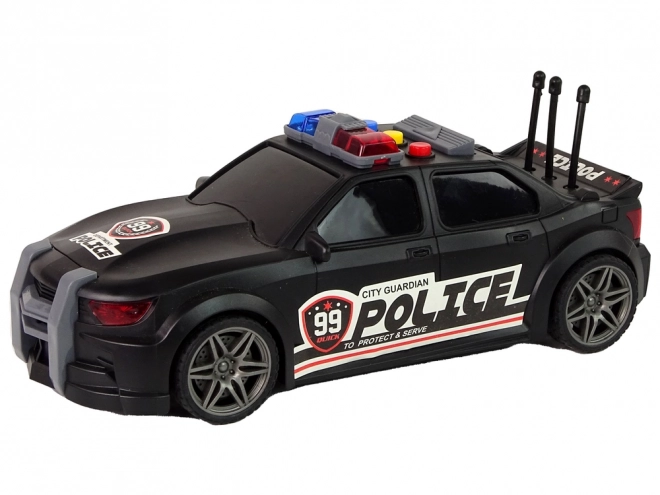 Policyjny samochód sportowy 1:16 Black Sound