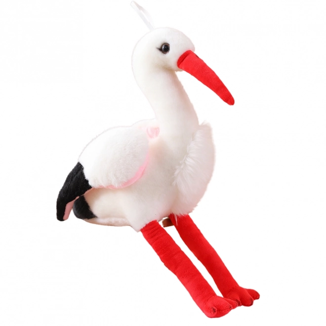 Pluszowy bocian