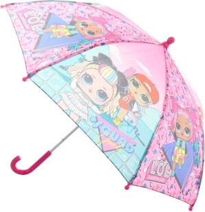 Parasol automatyczny z motywem laleczek L.O.L.