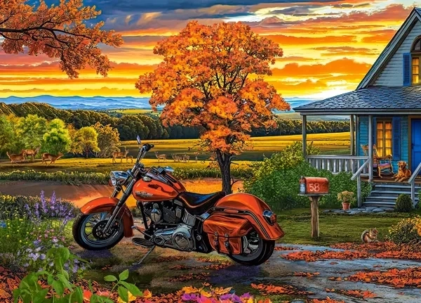 Castorland puzzle Jesienna przejażdżka 500 elementów