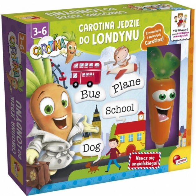 Gra Carotina jedzie do Londynu