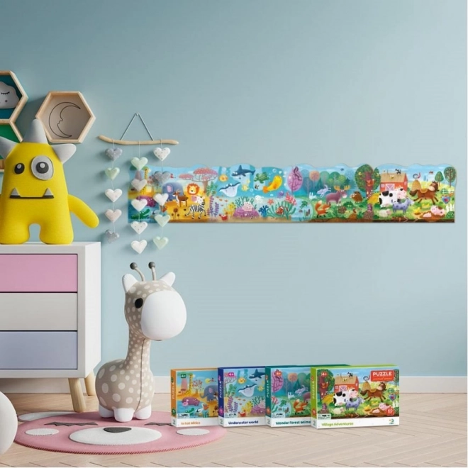 DODO Puzzle Zwierzęta: Podwodny świat 60 elementów