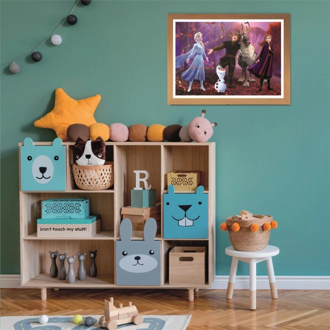 CLEMENTONI Puzzle Kraina Lodu 104 elementy