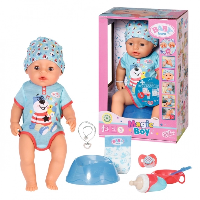 BABY born z magicznym smoczkiem, chłopiec, 43 cm