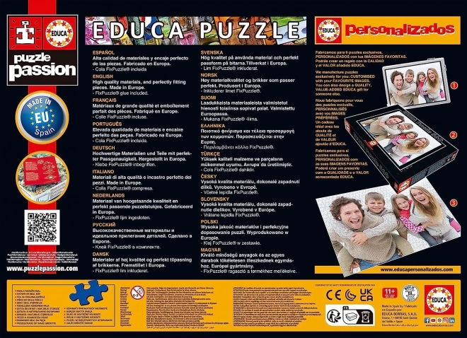 EDUCA Puzzle Stitch 2x500 elementów