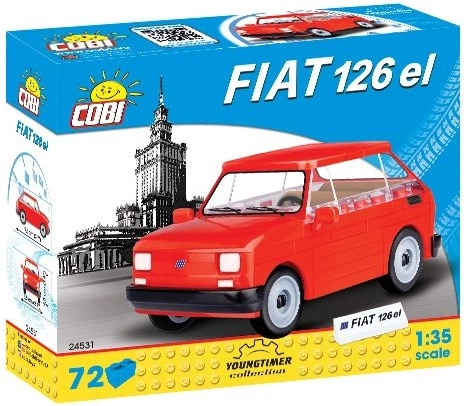 Ikoniczny FIAT 126p w skali 1:35