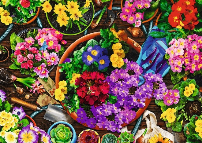 Puzzle TREFL Ogrodnictwo podwójne opakowanie 500 elementów