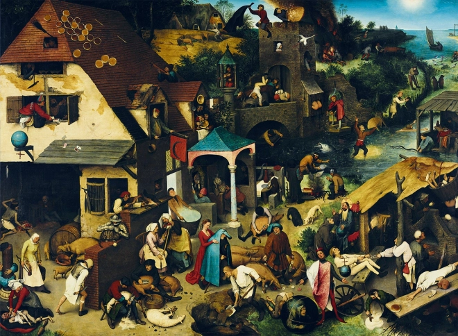 BLUEBIRD Puzzle Niderlandzkie przysłowia (1559) 3000 elementów