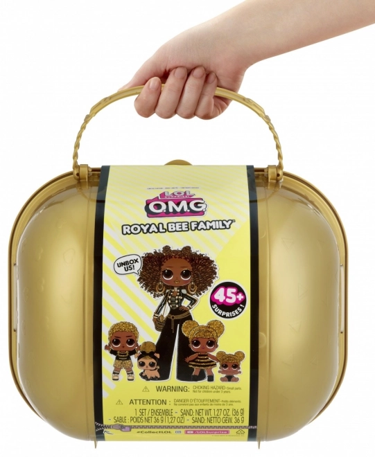 Zestaw dla rodziny królewskiej L.O.L. OMG Royal Bee