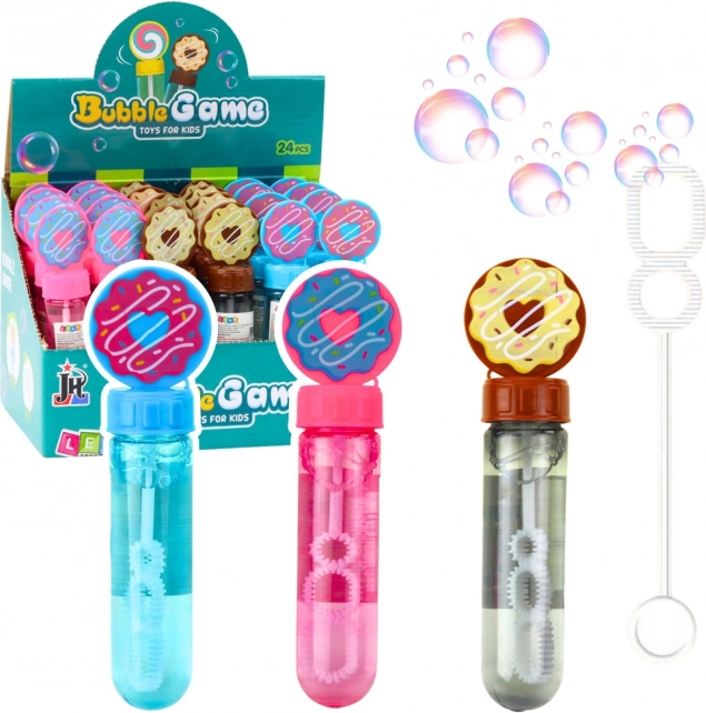 Bańki mydlane Donut 3 Otwory Mix Kolorów 30 ml