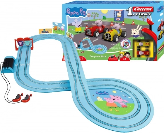 Autodrom Carrera First Świnka Peppa 2,9 m
