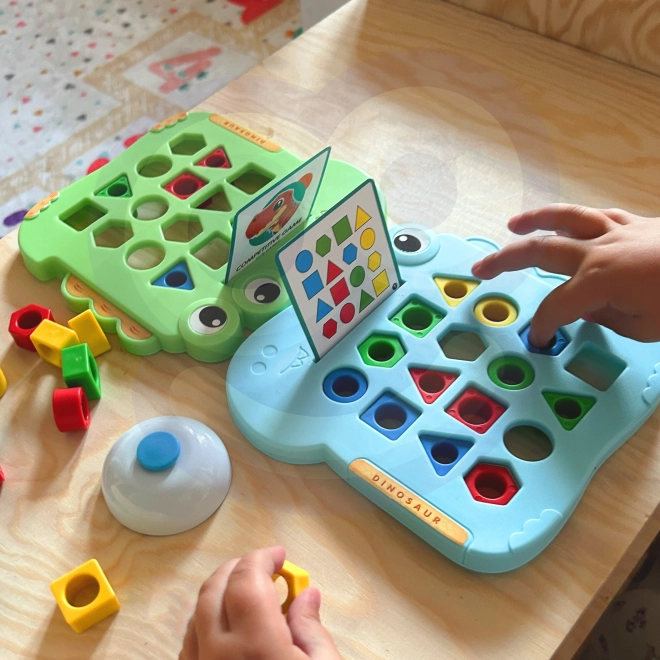 Woopie Montessori układanka dinozaur - Gra zręcznościowa