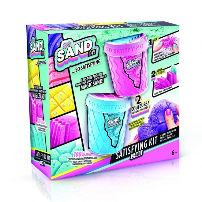 So Sand magiczny piasek - zestaw 2 sztuki