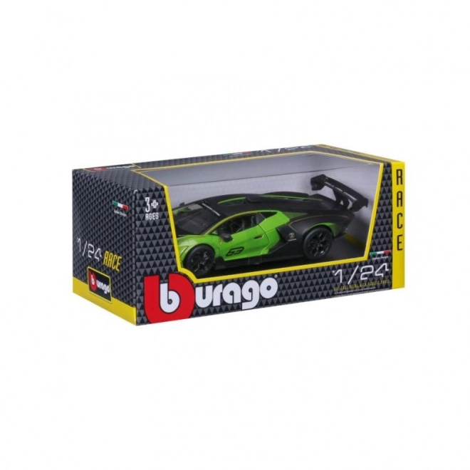 Bburago 1:24 Wyścig Lamborghini Essenza SCV12 – Zielone