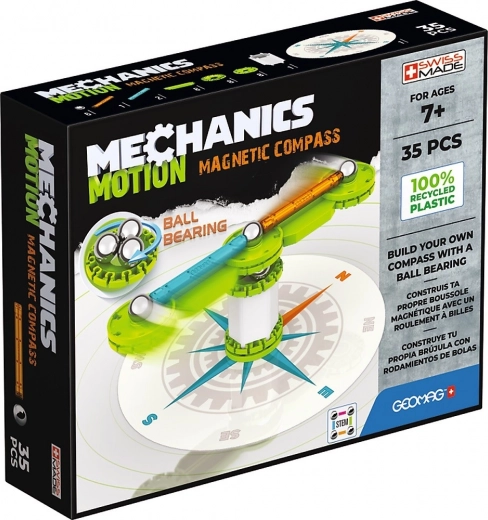 Magnetyczna zabawka konstrukcyjna kompas GEOMAG Mechanics Motion