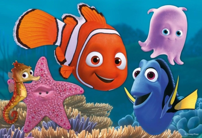 RAVENSBURGER Puzzle Gdzie jest Nemo 2x12 elementów