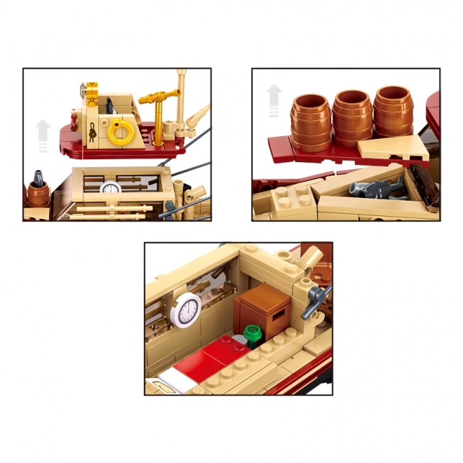 Sluban ModelBricks M38-B1118 Łódź rybacka Catherine