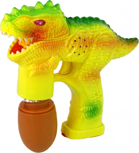 Uroczy dinozaur, który wyrzuca bańki