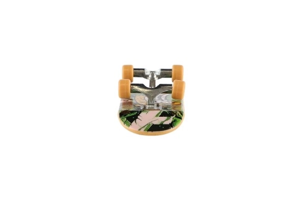 Plastikowa deskorolka palcowa do skręcania 2 sztuki z rampą z dodatkami 2 kolory w pudełku 35x9x18cm