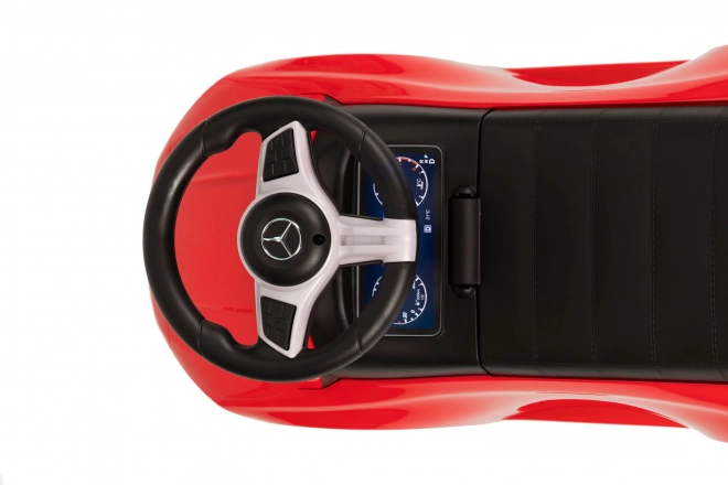 Samochód Mercedes C CLASS interaktywny volant brzmi czerwono