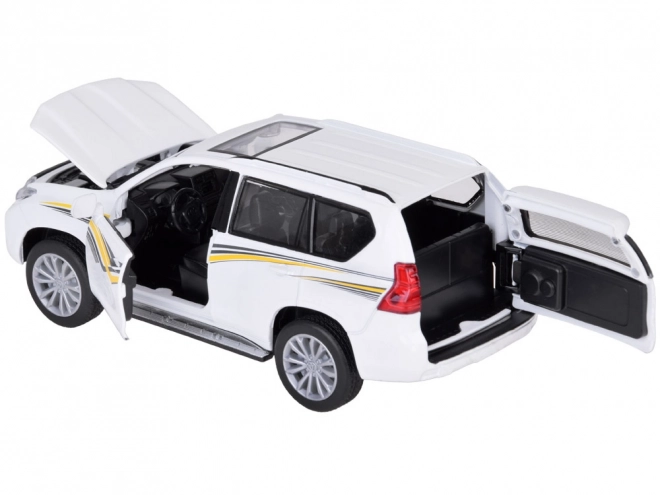 Metalowy model Toyota Land Cruiser Prado z efektami