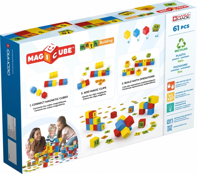 Geomag Magicube Matematyka 61 elementów