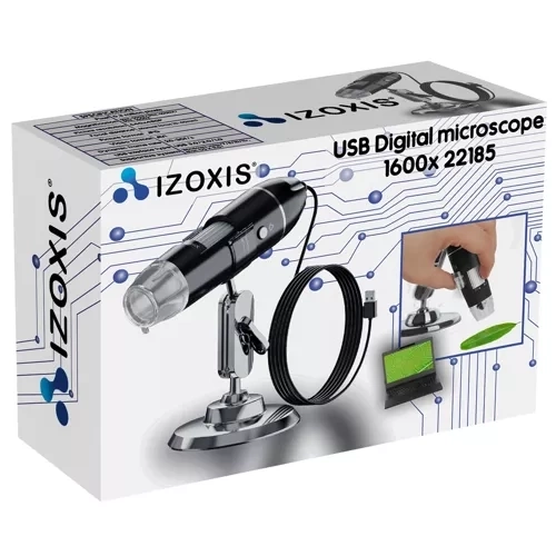 Cyfrowy mikroskop USB 1600x Izoxis