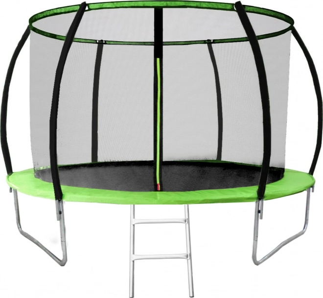 Trampolina PIXINO Deluxe 305 cm z siatką i drabinką