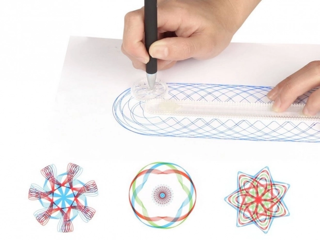 Spirograf zestaw kreatywna zabawka