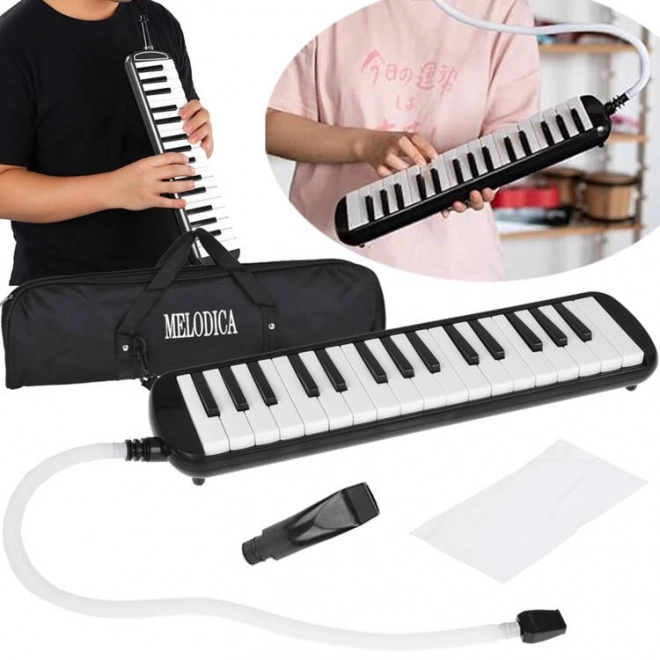 Melodika z klawiaturą i pokrowcem