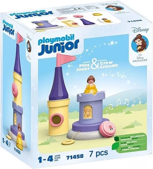 Playmobil Junior Disney Wieża zabawkowa Bella i jej przyjaciele