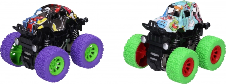 Duże terenowe koła i wysoki prześwit