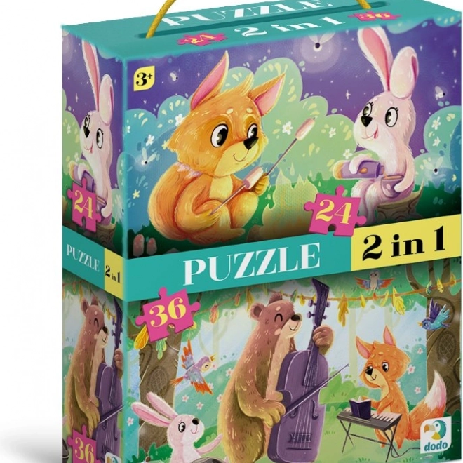DODO Puzzle Letnie wieczory 2w1