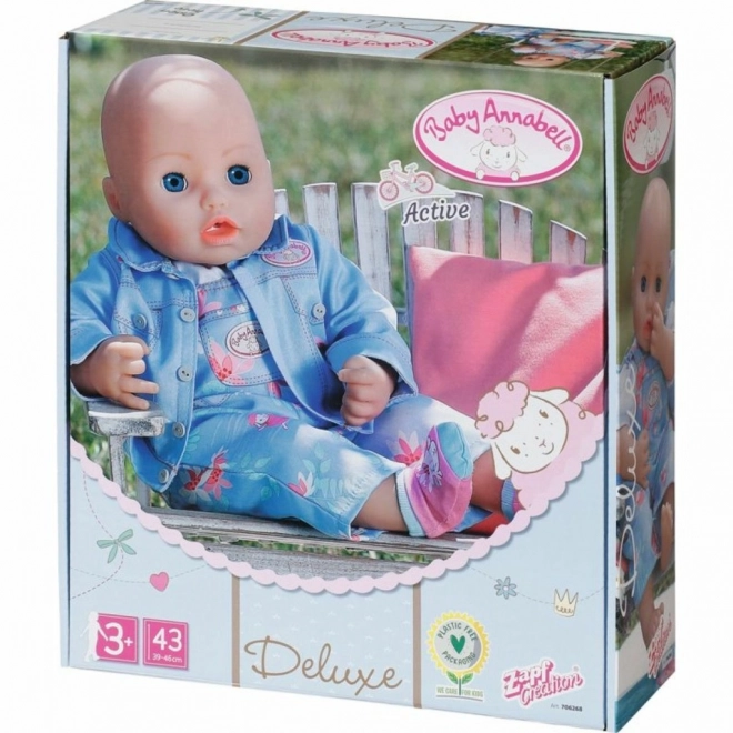 Baby Annabell Deluxe Jeansowe Spodnie dla Lalki