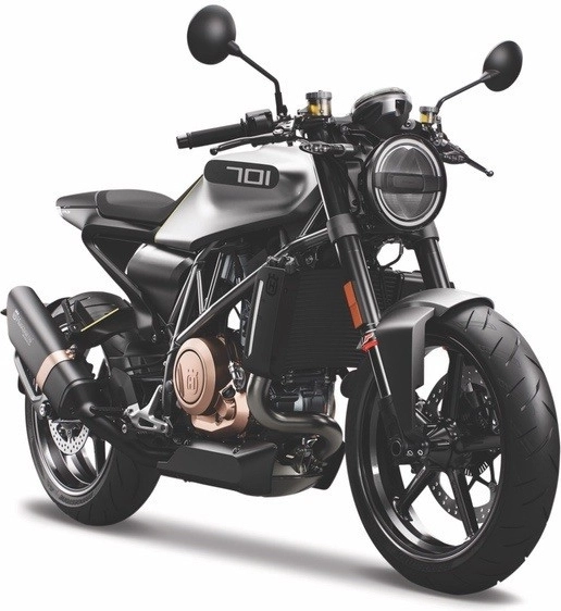 Metalowy model motocykla HUSQVARNA Vitpilen 701 2018 1:18
