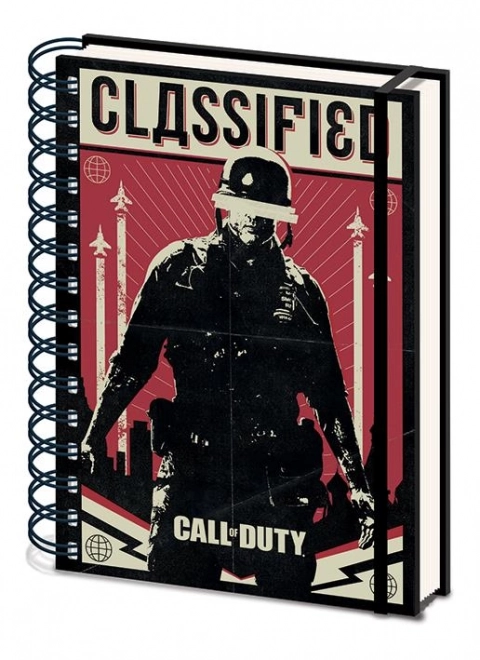 Notes z wiązaniem kołowym Call of Duty